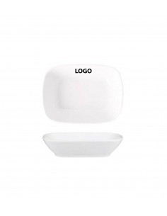 Porcelain Square Boat Salad Bowl