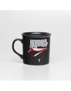 Retro Seramik Kupa - Mat Siyah