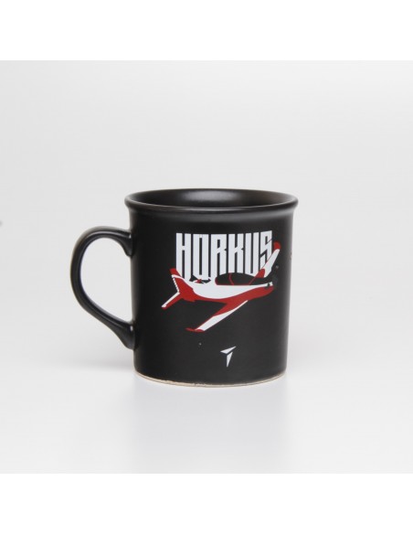 Retro Ceramic Mug - Matte Black