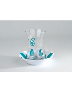 Slim Waist Tea Glass Set - Cardboard Boxed 2